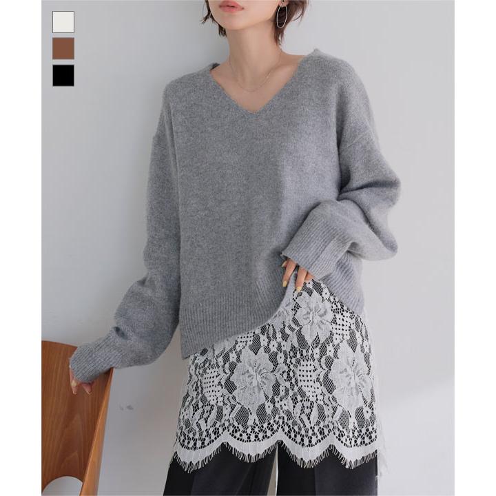 KOBE LETTUCE（神戸レタス） 日替わりセール レース レイヤード 付け裾