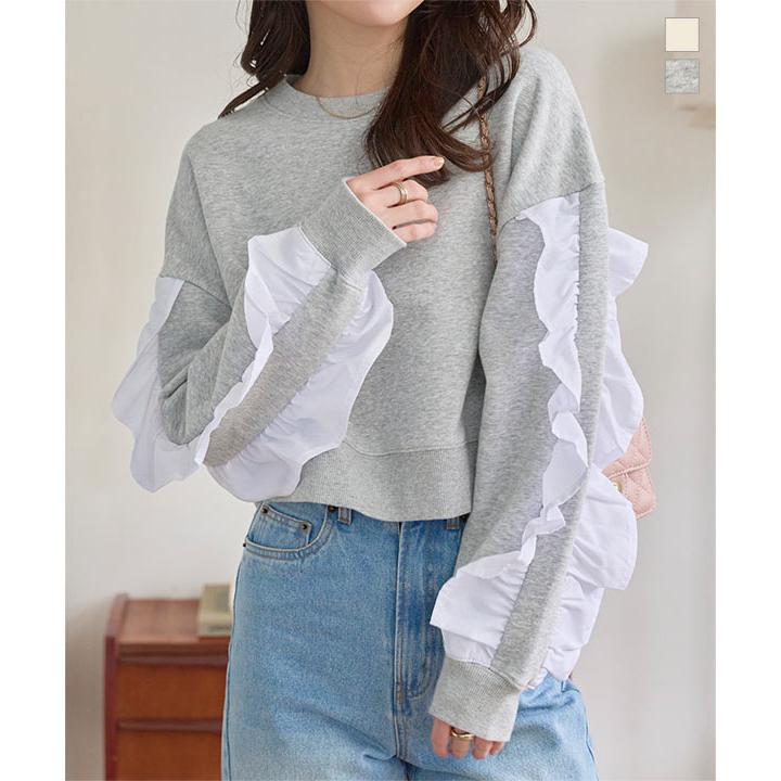 KOBE LETTUCE（神戸レタス） スウェット トップス レディース ショート