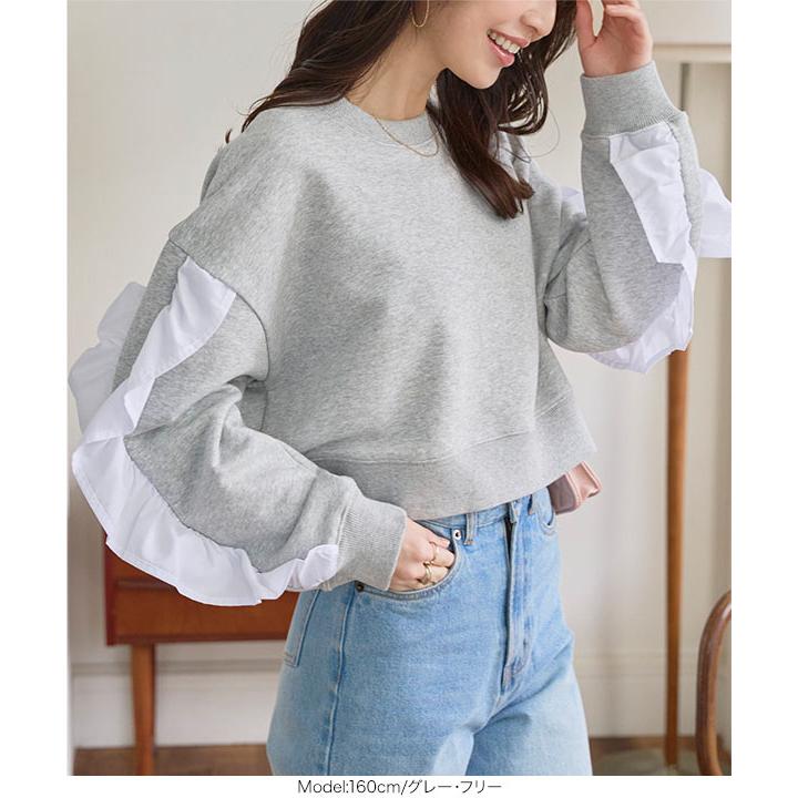 KOBE LETTUCE（神戸レタス） スウェット トップス レディース ショート