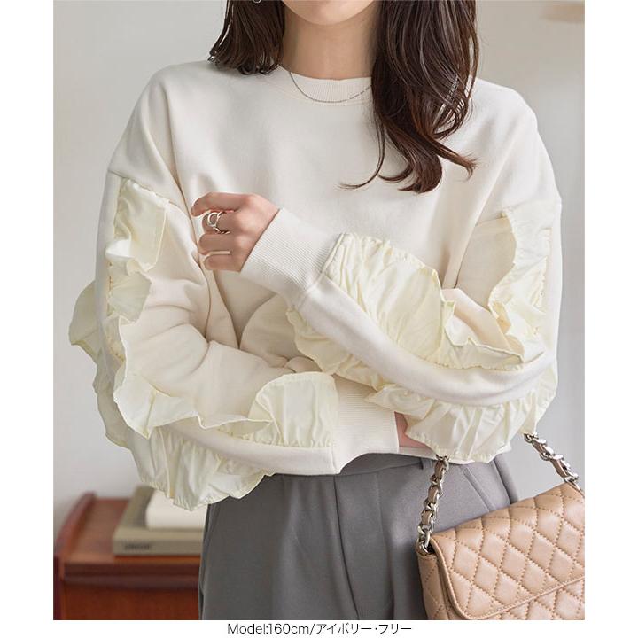 KOBE LETTUCE（神戸レタス） スウェット トップス レディース ショート