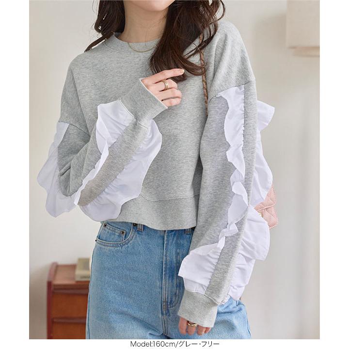 KOBE LETTUCE（神戸レタス） スウェット トップス レディース ショート