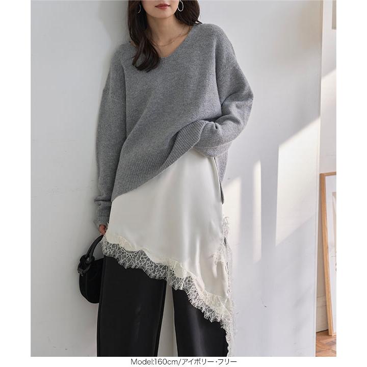 KOBE LETTUCE（神戸レタス） キャミソール 重ね着 ロングキャミソール