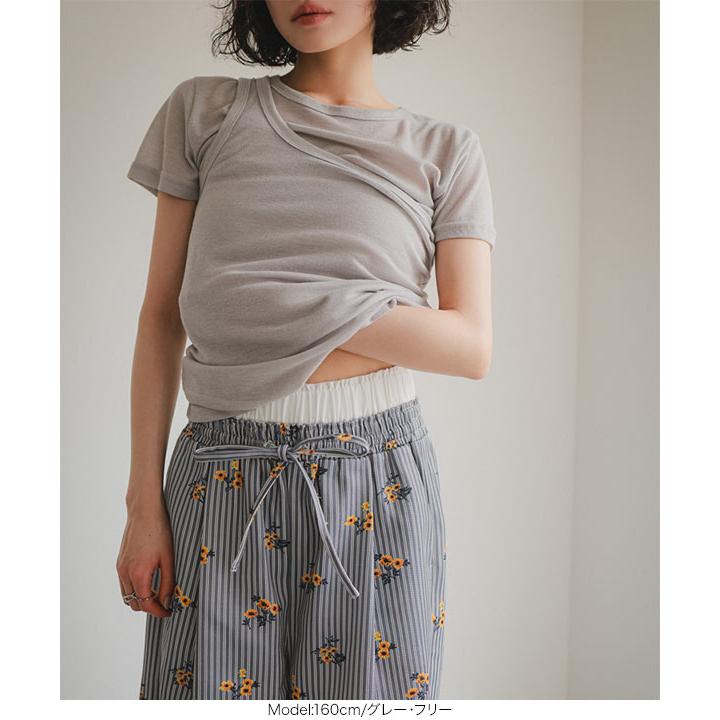 KOBE LETTUCE（神戸レタス） タンクトップ Tシャツ セット シアー 半袖