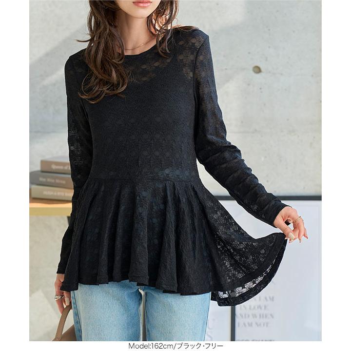 KOBE LETTUCE（神戸レタス） ブラウス トップス レディース レース