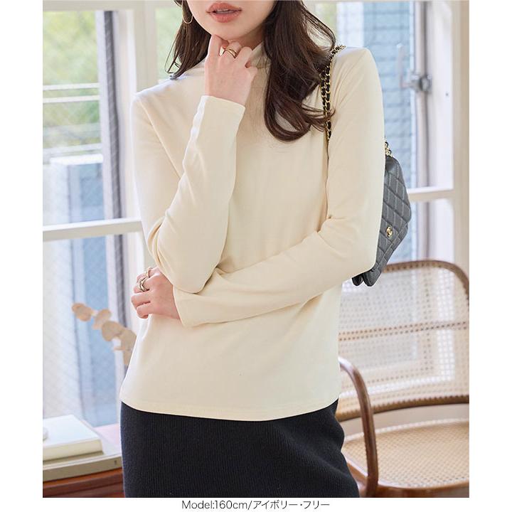 KOBE LETTUCE（神戸レタス） 裏起毛 ロンT レディース トップス 50代