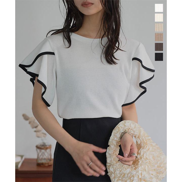 KOBE LETTUCE（神戸レタス） トップス レディース Tシャツ リブ 半袖