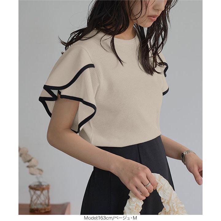 KOBE LETTUCE（神戸レタス） トップス レディース Tシャツ リブ 半袖