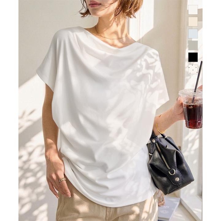 KOBE LETTUCE（神戸レタス） Tシャツ 接触冷感 レディース ドレープ UV