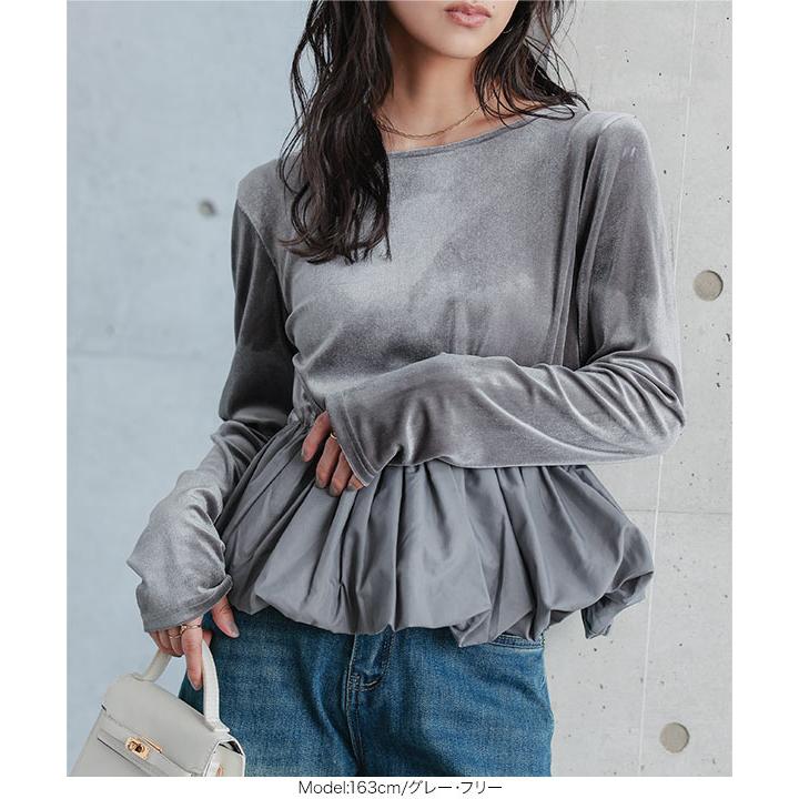 KOBE LETTUCE（神戸レタス） トップス レディース Tシャツ ベロア