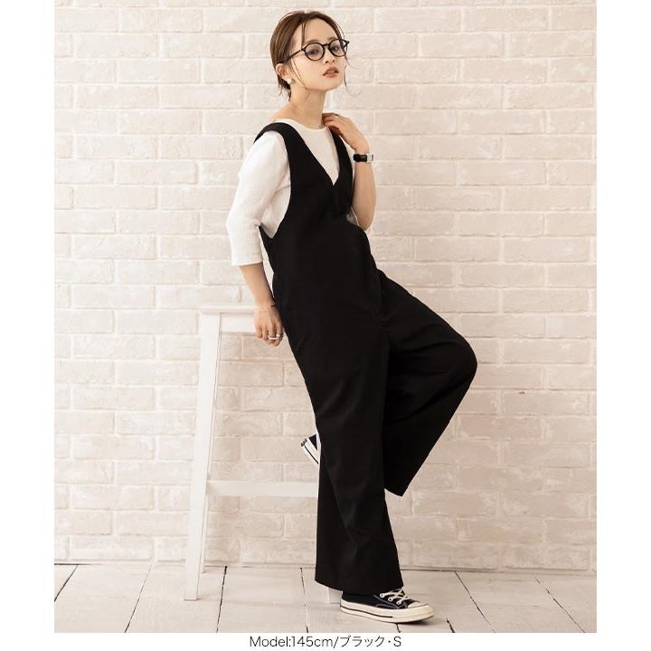 KOBE LETTUCE（神戸レタス） サロペット 田中亜希子さんコラボ Vネック