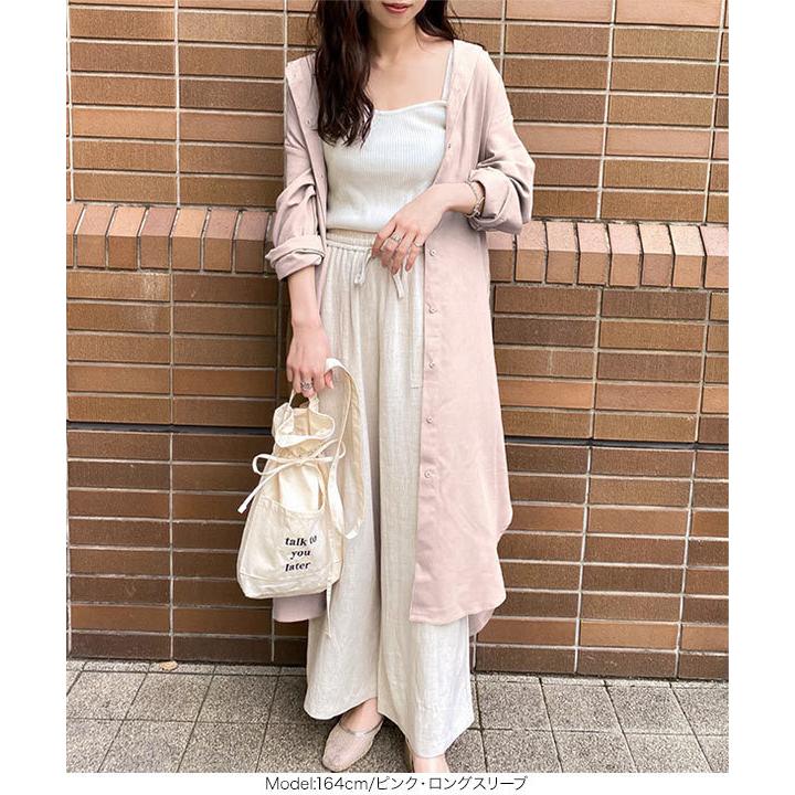 KOBE LETTUCE（神戸レタス） ロングシャツワンピース レディース 春 夏