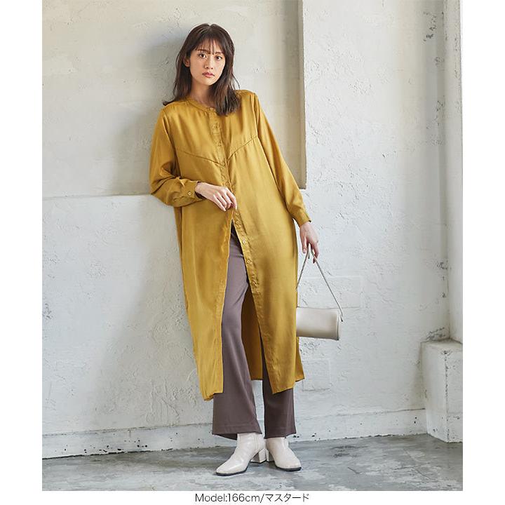 KOBE LETTUCE ワンピース レディース 秋冬 シャツワンピース