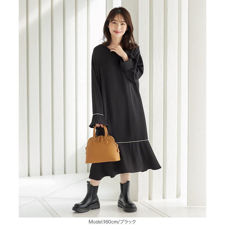KOBE LETTUCE ワンピース レディース 冬 ゆったり 体型カバー KOBE LETTUCE ワンピース レディース 冬 ゆったり 体型カバー
