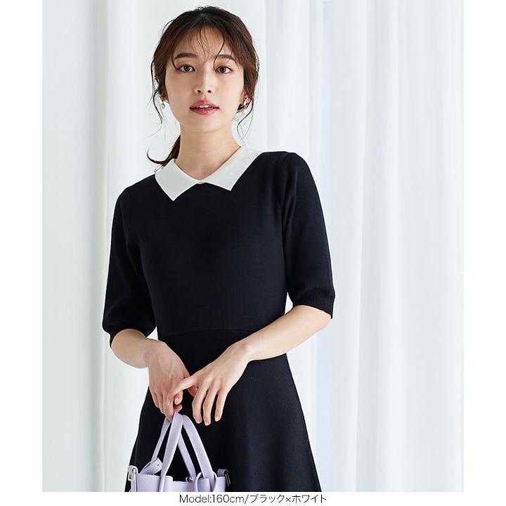 KOBE LETTUCE ワンピース ニットワンピース レディース 半袖 春 KOBE LETTUCE ワンピース ニットワンピース レディース 半袖 春