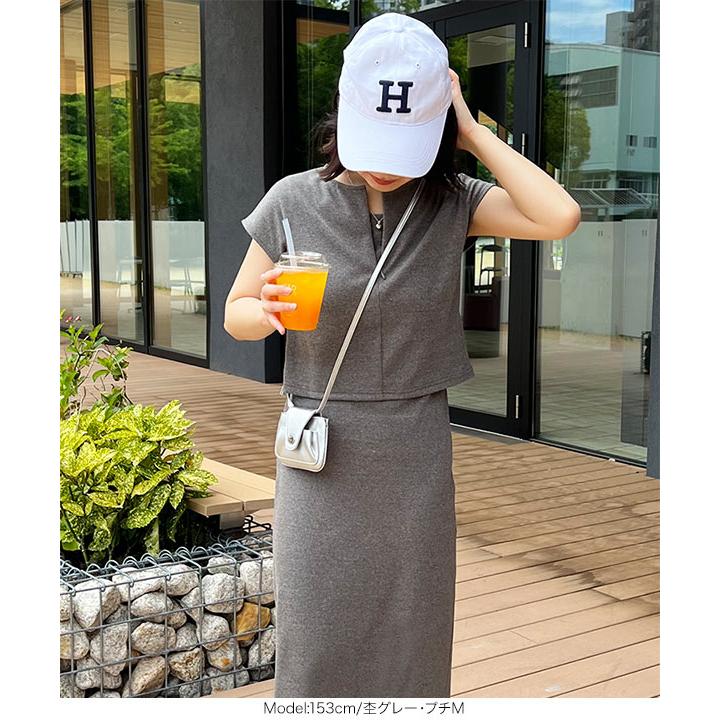 KOBE LETTUCE ワンピース 40代 50代 プチレタス 2点セット リブ KOBE LETTUCE ワンピース 40代 50代 プチレタス 2点セット リブ