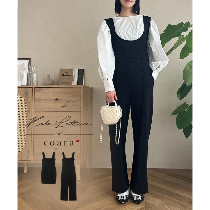 KOBE LETTUCE（神戸レタス） ワンピース サロペット coaraさんコラボ