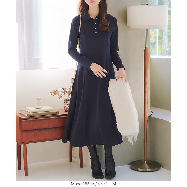 新品未使用モンクレール ネイビー ポロ ワンピース 14A 新品未使用