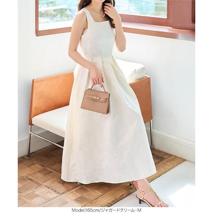 未使用に近い✨希少サイズL✨ルネ　ジャガードワンピース　ドレス　花総柄　黒 セール】 花柄ジャガードワンピース《la veille by SUPERIOR