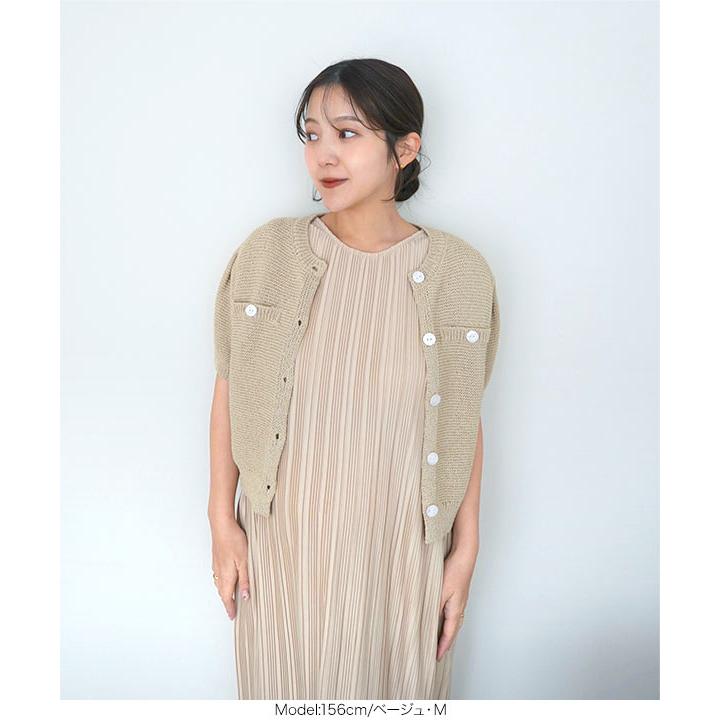 KOBE LETTUCE（神戸レタス） yuiさんコラボ ワンピース プリーツ 前後