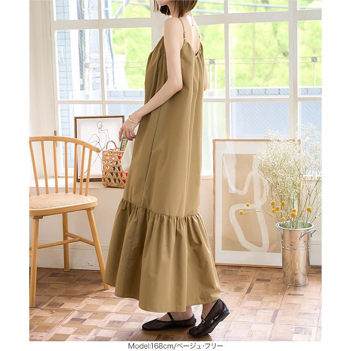 KOBE LETTUCE ワンピース ロング キャミワンピ リゾート ノースリーブ