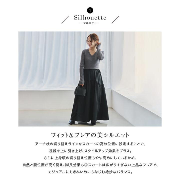 KOBE LETTUCE（神戸レタス） 田中亜希子さんコラボ ワンピース ロング