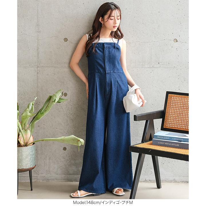 KOBE LETTUCE（神戸レタス） サロペット 40代 低身長 デニムサロペット