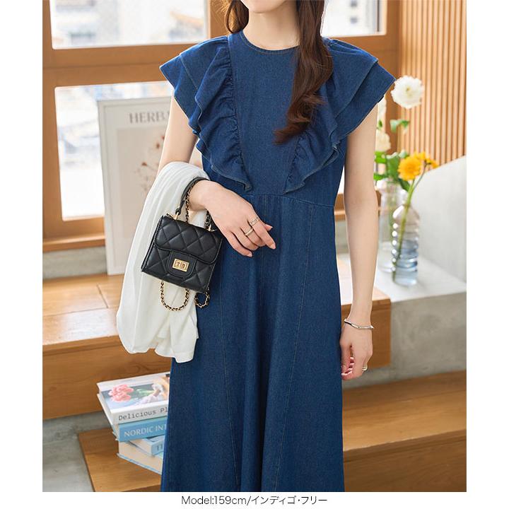 KOBE LETTUCE（神戸レタス） ワンピース ロング デニムワンピース