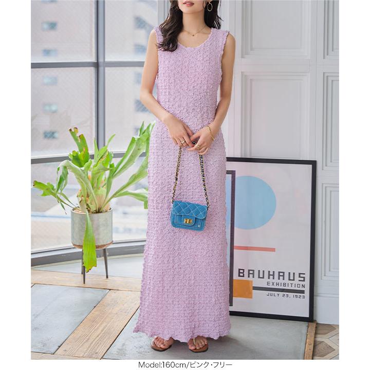 【みみ】美品✨ ボールジィ ノースリーブ バックリボン ロングワンピース みみ】美品✨ ボールジィ ノースリーブ バックリボン ロング