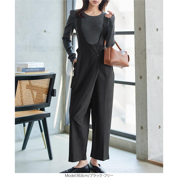 ENFOLD / 23SS/BLOUSE ALL-IN-ONE/38/ポリエステル/NVY/300GS233-0340 ENFOLD◇23SS/BLOUSE ALL-IN-ONE/38/ポリエステル/NVY/300GS233-0340