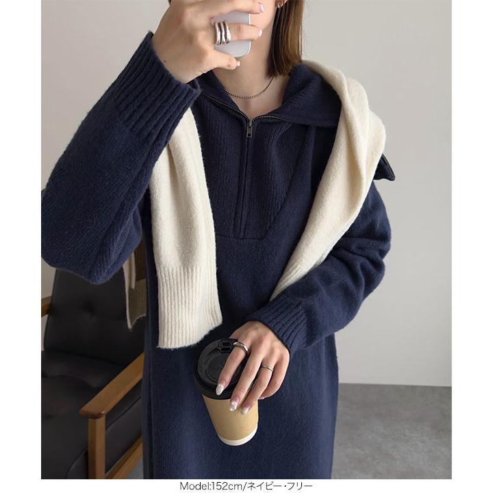 KOBE LETTUCE（神戸レタス） ワンピース 冬 ニット ロング レディース