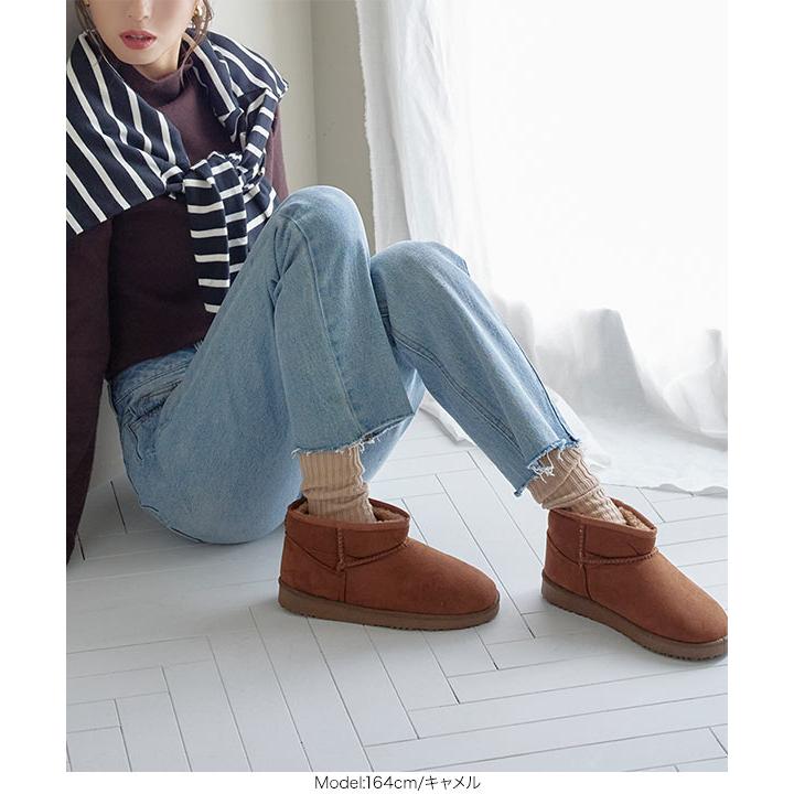 KOBE LETTUCE（神戸レタス） ショートブーツ レディース ムートン