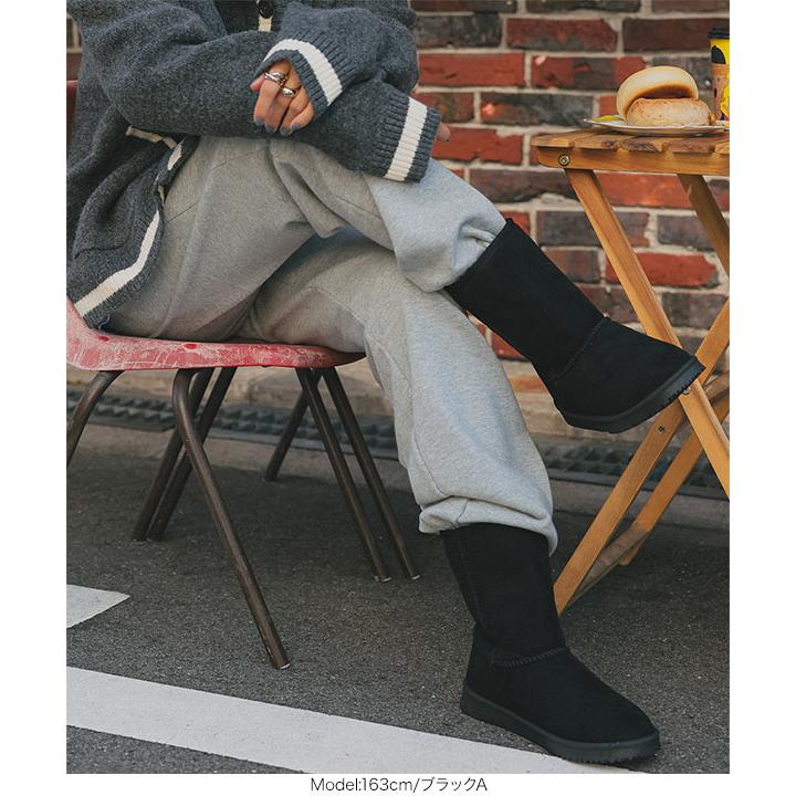 KOBE LETTUCE（神戸レタス） 暖か ベーシックミドル丈ムートンブーツ