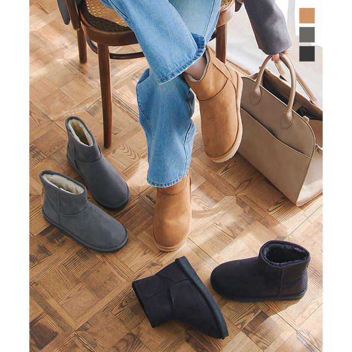 KOBE LETTUCE（神戸レタス） ムートンブーツ レディース ショート