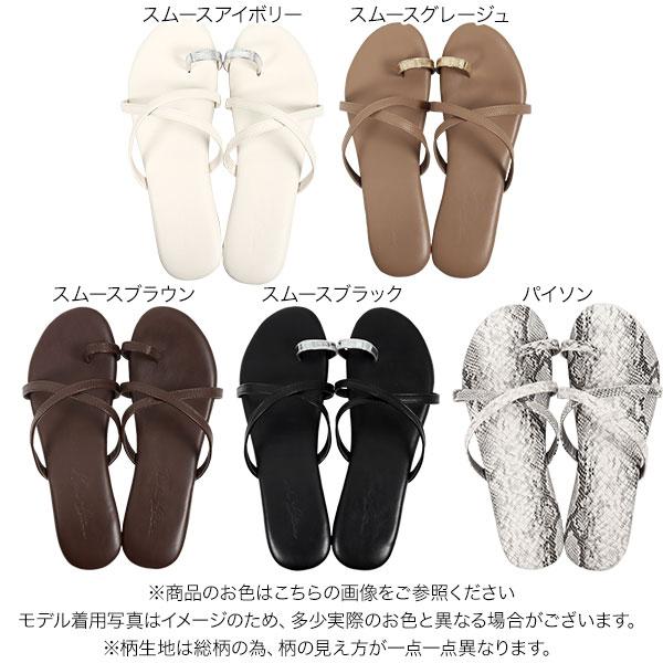 KOBE LETTUCE サンダル 靴 シューズ フラットサンダル ぺたんこ