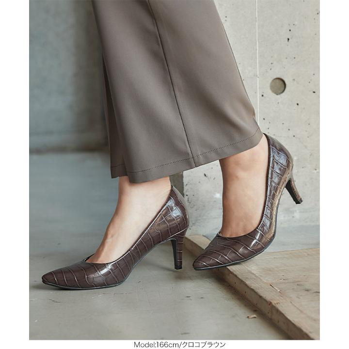 KOBE LETTUCE パンプス 7cm ヒール 春 ロングノーズ ポイン KOBE LETTUCE パンプス 7cm ヒール 春 ロングノーズ ポイン