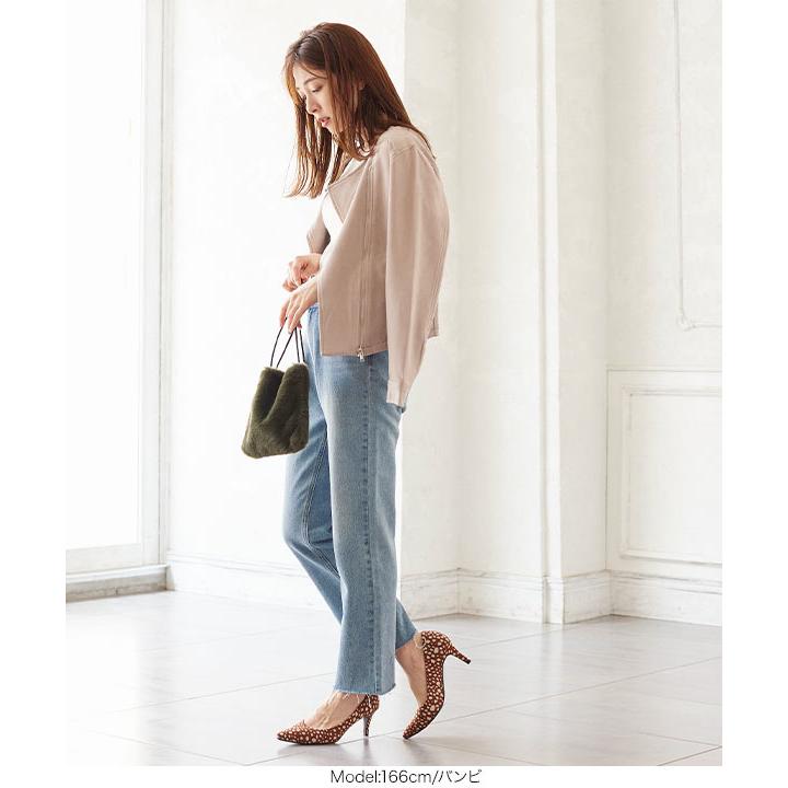 スエードパンプス KOBE LETTUCE パンプス 7cm ヒール 春 ロングノーズ ポイン