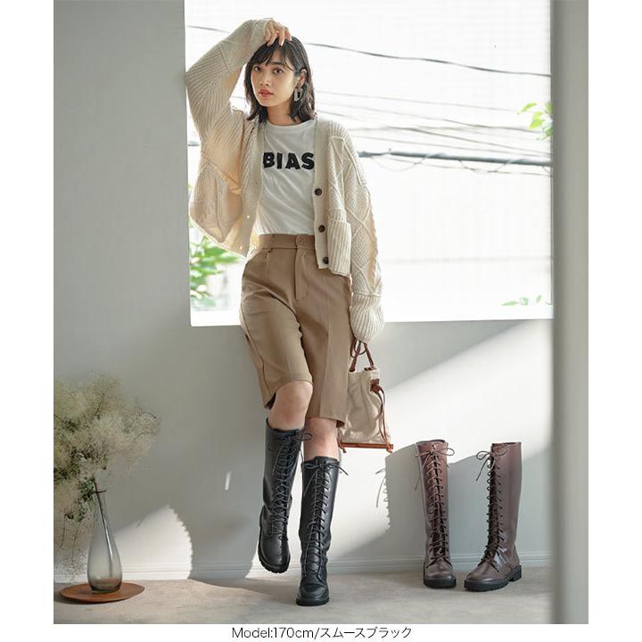 KOBE LETTUCE ブーツ レースアップ ロングブーツ レディース KOBE LETTUCE ブーツ レースアップ ロングブーツ レディース