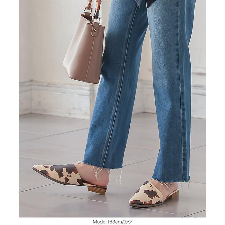 【美品】Drawer ドゥロワー PIFERI ビジューフラットミュールサンダル drawer PIFERIビジューフラットミュールサンダル