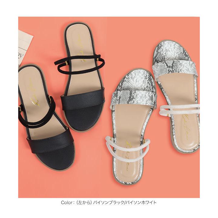 KOBE LETTUCE サンダル フラットサンダル レディース 夏 ペタンコ 歩き