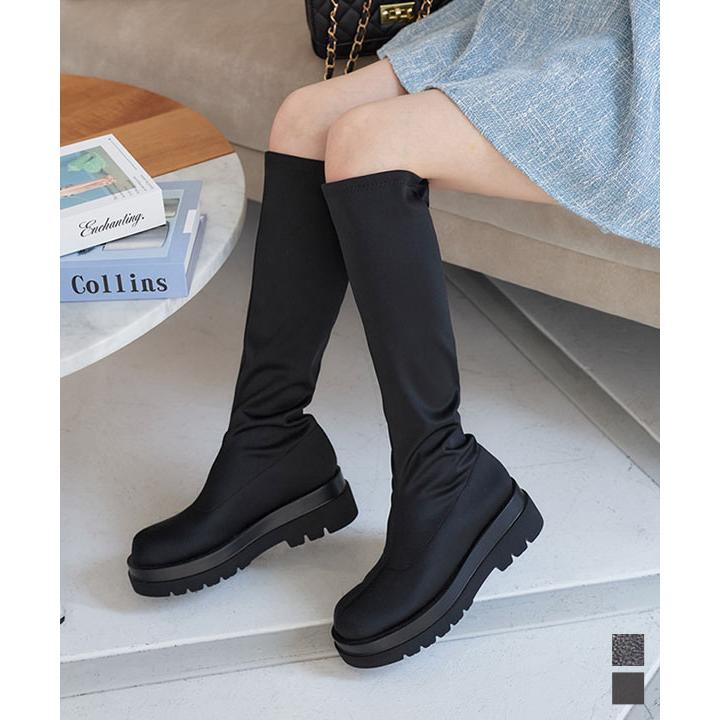 KOBE LETTUCE ブーツ ソックスブーツ ストレッチ ロングブーツ KOBE LETTUCE ブーツ ソックスブーツ ストレッチ ロングブーツ