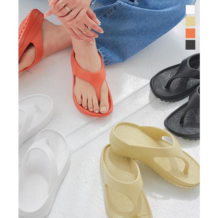 KOBE LETTUCE（神戸レタス） ビーチサンダル レディース 厚底