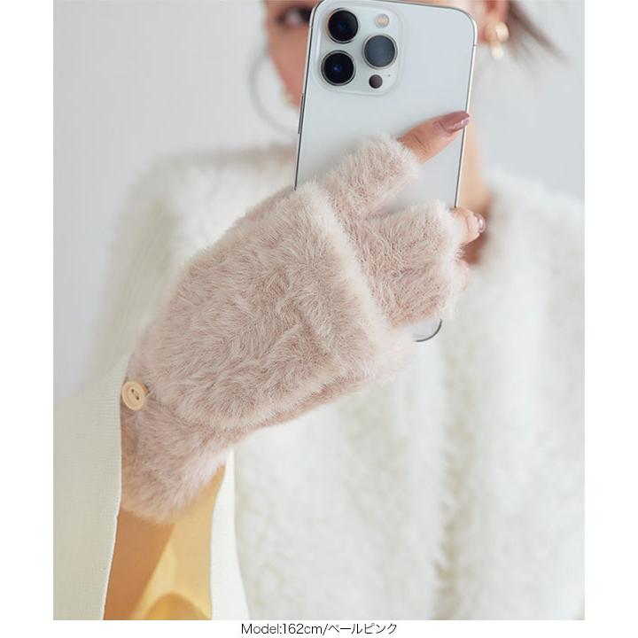 KOBE LETTUCE（神戸レタス） 手袋 ミトン 2way フィンガーレスグローブ