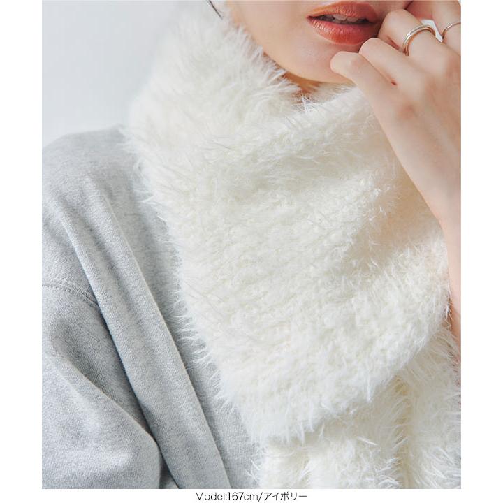 THE TOE 2023クリスマスボックス シャギーマフラー ホワイト THE TOE 2023クリスマスボックス シャギーマフラー ホワイト THE TOE