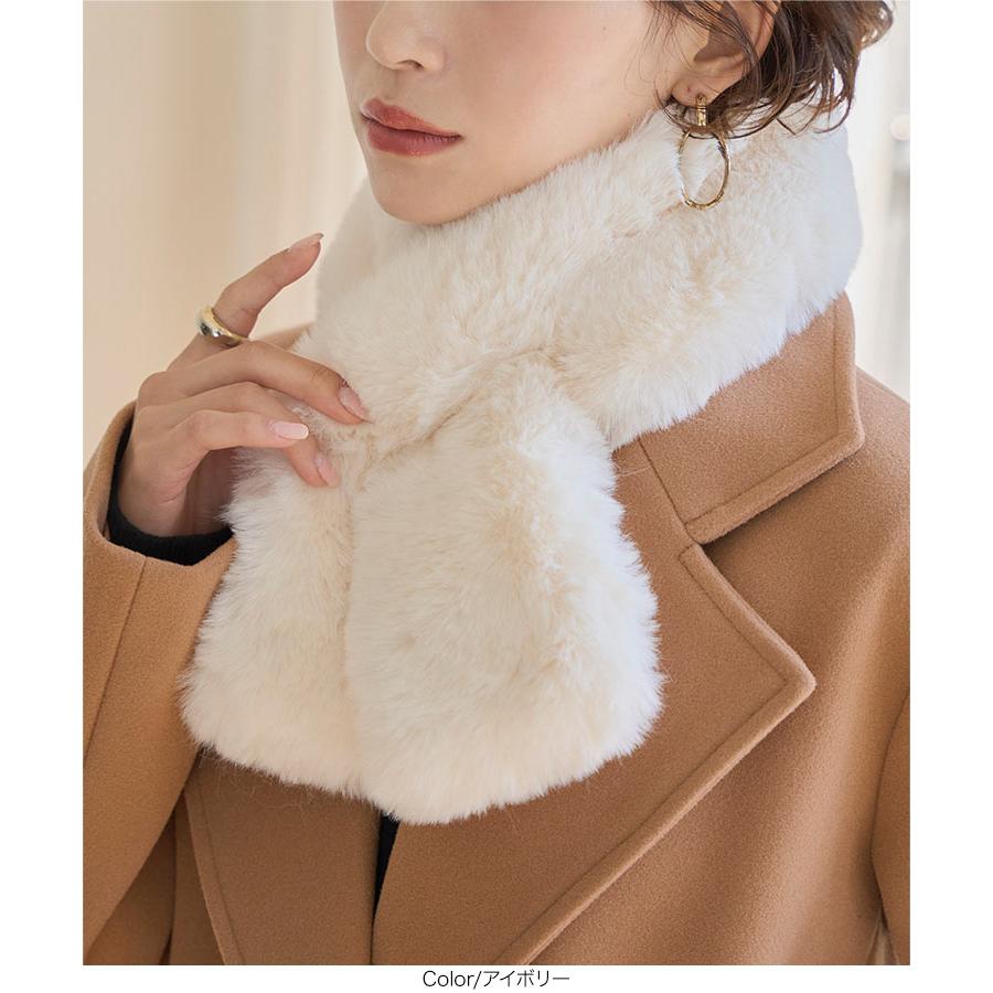 KOBE LETTUCE（神戸レタス） ティペット マフラー ファーティペット