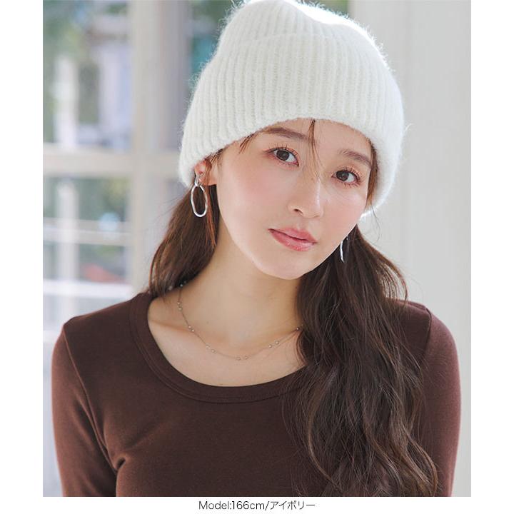KOBE LETTUCE（神戸レタス） ニット帽 レディース 帽子 ビーニー 40代