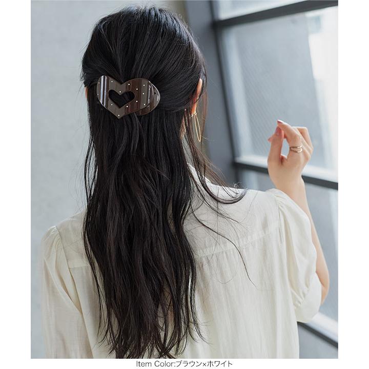 KOBE LETTUCE（神戸レタス） ヘアクリップ 髪留め クリップ 跡がつか