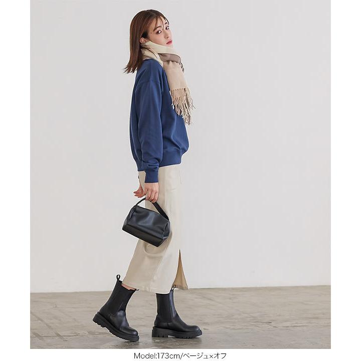 KOBE LETTUCE マフラー レディース 大判ストール グレンチェック