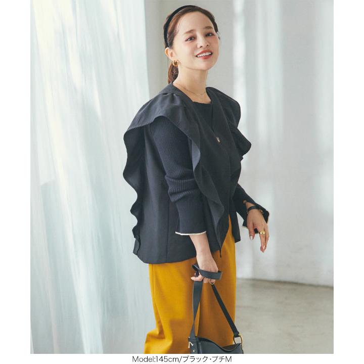 KOBE LETTUCE（神戸レタス） 田中亜希子さんコラボ Aラインフリルジレ