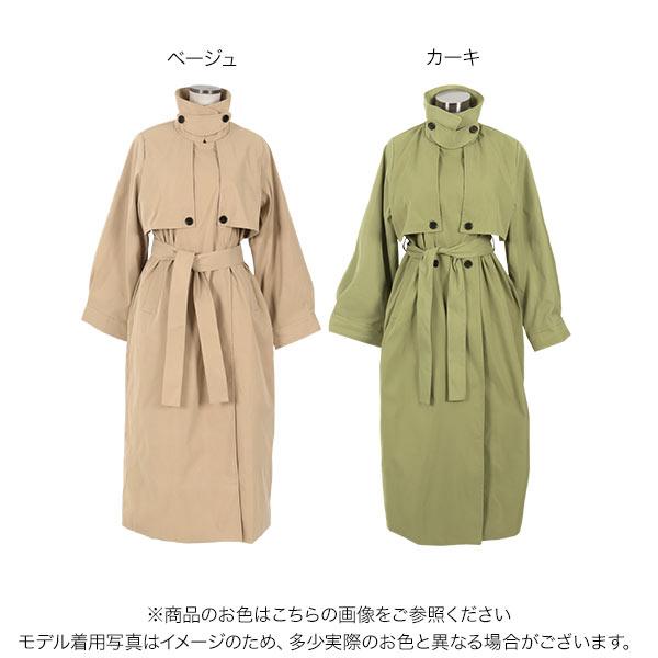 KOBE LETTUCE（神戸レタス） トレンチコート レディース ロング 低身長