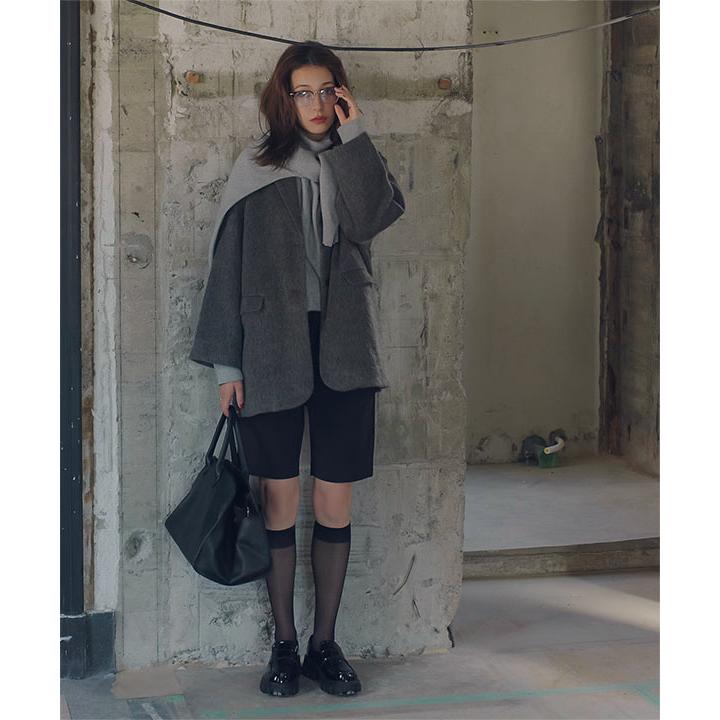 カデュネ　テーラードジャケットコート CADUNE（カデュネ）の「ストライプテーラージャケット（その他アウター